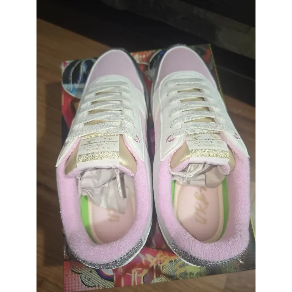 Amazon Womens Sneakers Size 8.5 Low Top Pink Gray Urban Og - Picture 5 of 6
